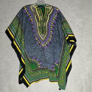 Riviera Sun Kaftan Dashiki Womens Free Plus Size Boho Tribal Print Tunic Beachy